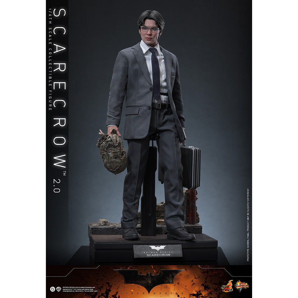 【予約安心出荷】[FIG] ムービー・マスターピース スケアクロウ(2.0版) バットマン ビギンズ 1/6 完成品 可動フィギュア(MM#801) ホットトイズ(2026年7月)
