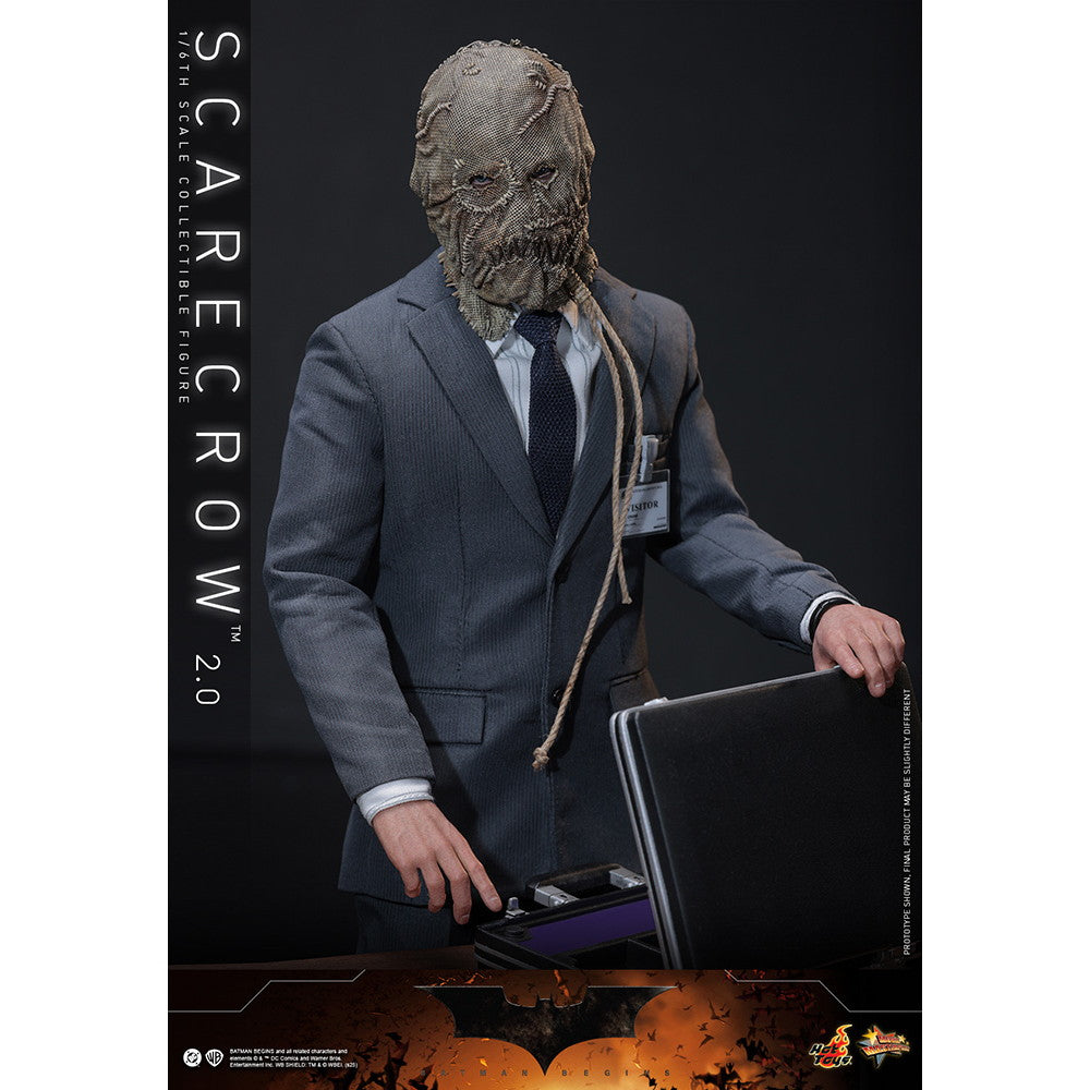 【予約安心出荷】[FIG] ムービー・マスターピース スケアクロウ(2.0版) バットマン ビギンズ 1/6 完成品 可動フィギュア(MM#801) ホットトイズ(2026年7月)