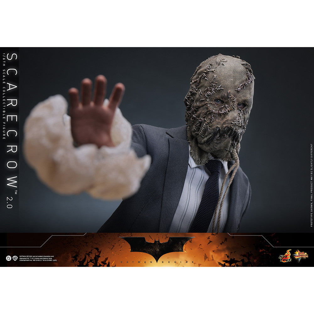 【予約安心出荷】[FIG] ムービー・マスターピース スケアクロウ(2.0版) バットマン ビギンズ 1/6 完成品 可動フィギュア(MM#801) ホットトイズ(2026年7月)