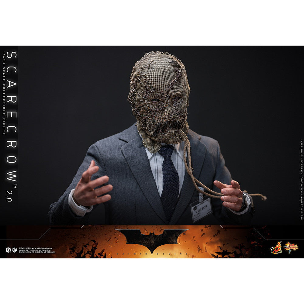 【予約安心出荷】[FIG] ムービー・マスターピース スケアクロウ(2.0版) バットマン ビギンズ 1/6 完成品 可動フィギュア(MM#801) ホットトイズ(2026年7月)