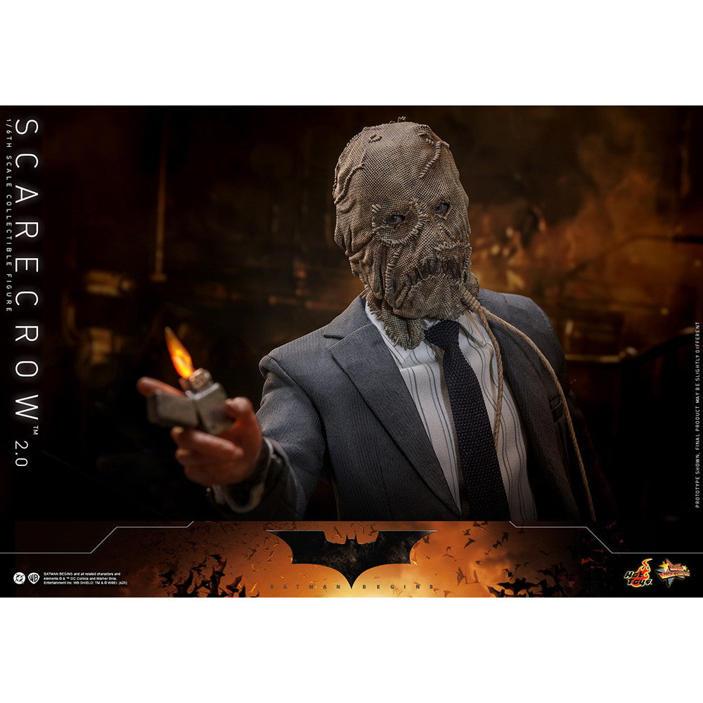 【予約安心出荷】[FIG] ムービー・マスターピース スケアクロウ(2.0版) バットマン ビギンズ 1/6 完成品 可動フィギュア(MM#801) ホットトイズ(2026年7月)