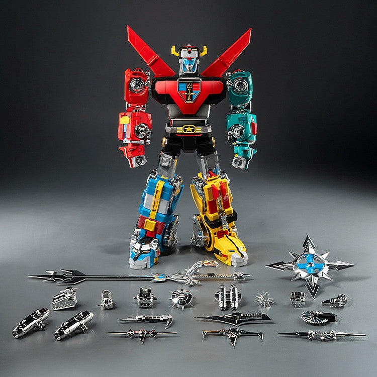 【予約安心出荷】[FIG] ロボ道 ボルトロン(レトロトイ版) Voltron:Defender of the Universe(ボルトロン) 完成品 可動フィギュア threezero(スリーゼロ)(2025年9月)