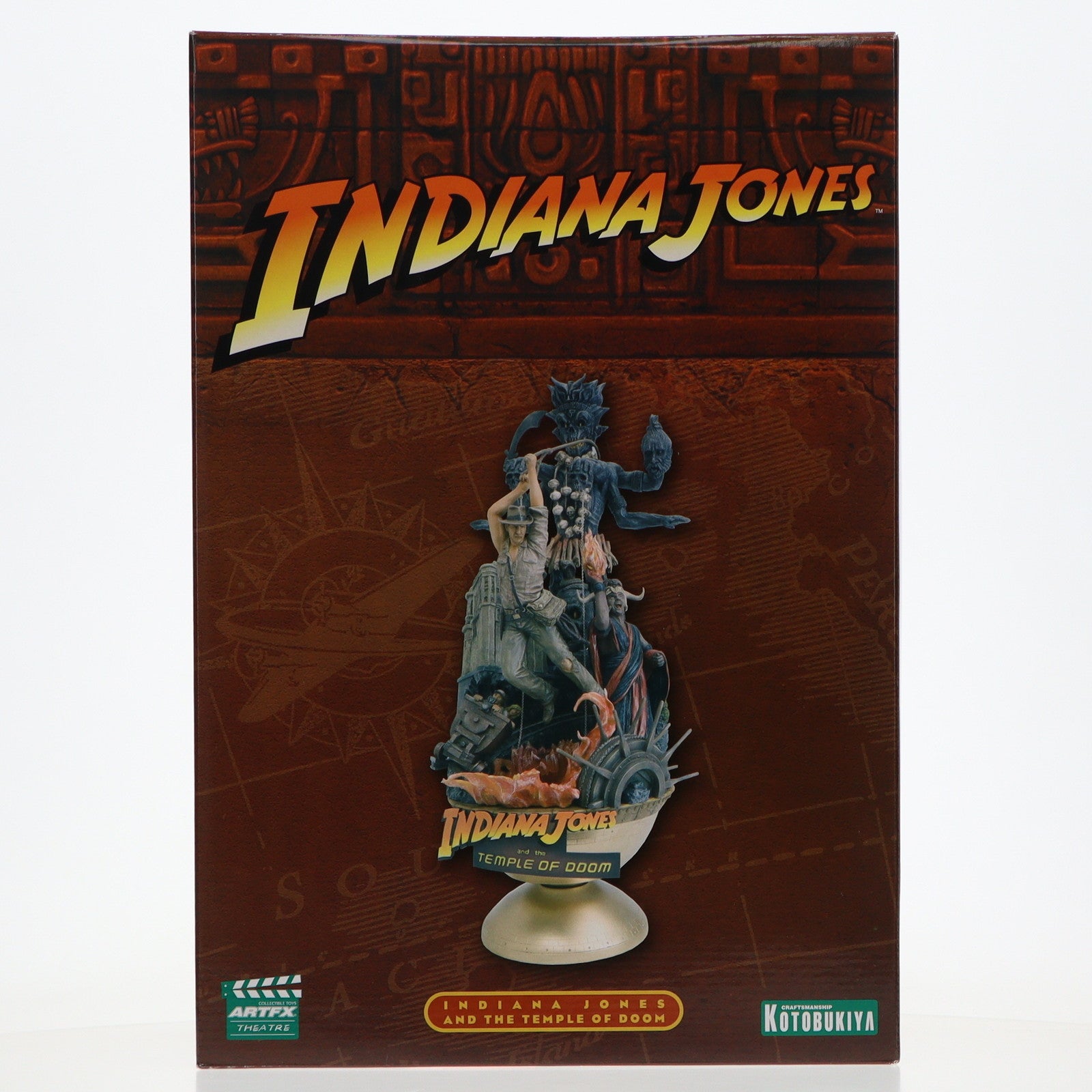 KOTOBUKIYA - ARTFXtheatre(シアター) インディ・ジョーンズ 魔宮の伝説 簡易組立キット フィギュア(SV41) コトブキヤ 中古即納】[FIG]ARTFXtheatre(シアター) インディ・ジョーンズ