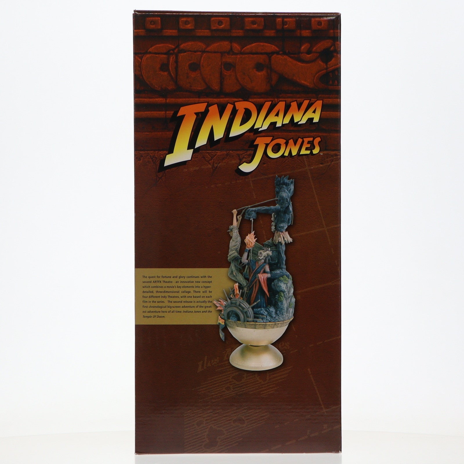 【中古即納】[FIG] ARTFXtheatre(シアター) インディ・ジョーンズ 魔宮の伝説 簡易組立キット フィギュア(SV41) コトブキヤ(20091231)