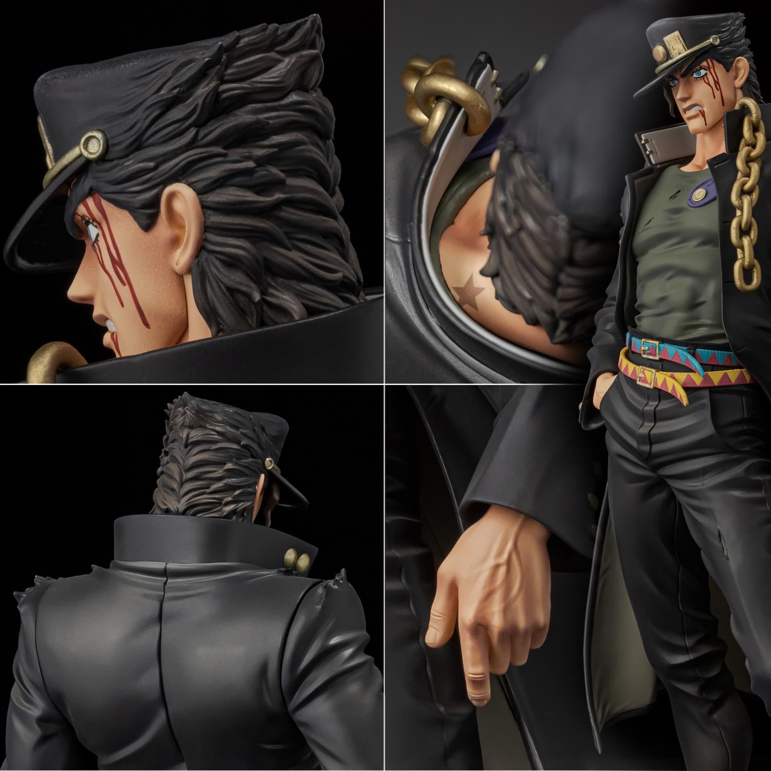 【予約安心出荷】[FIG] FIGURE MUSEUM 空条承太郎(くうじょうじょうたろう) アニメ『ジョジョの奇妙な冒険 スターダストクルセイダース』 1/8 完成品 フィギュア 千値練(せんちねる)(2025年9月)