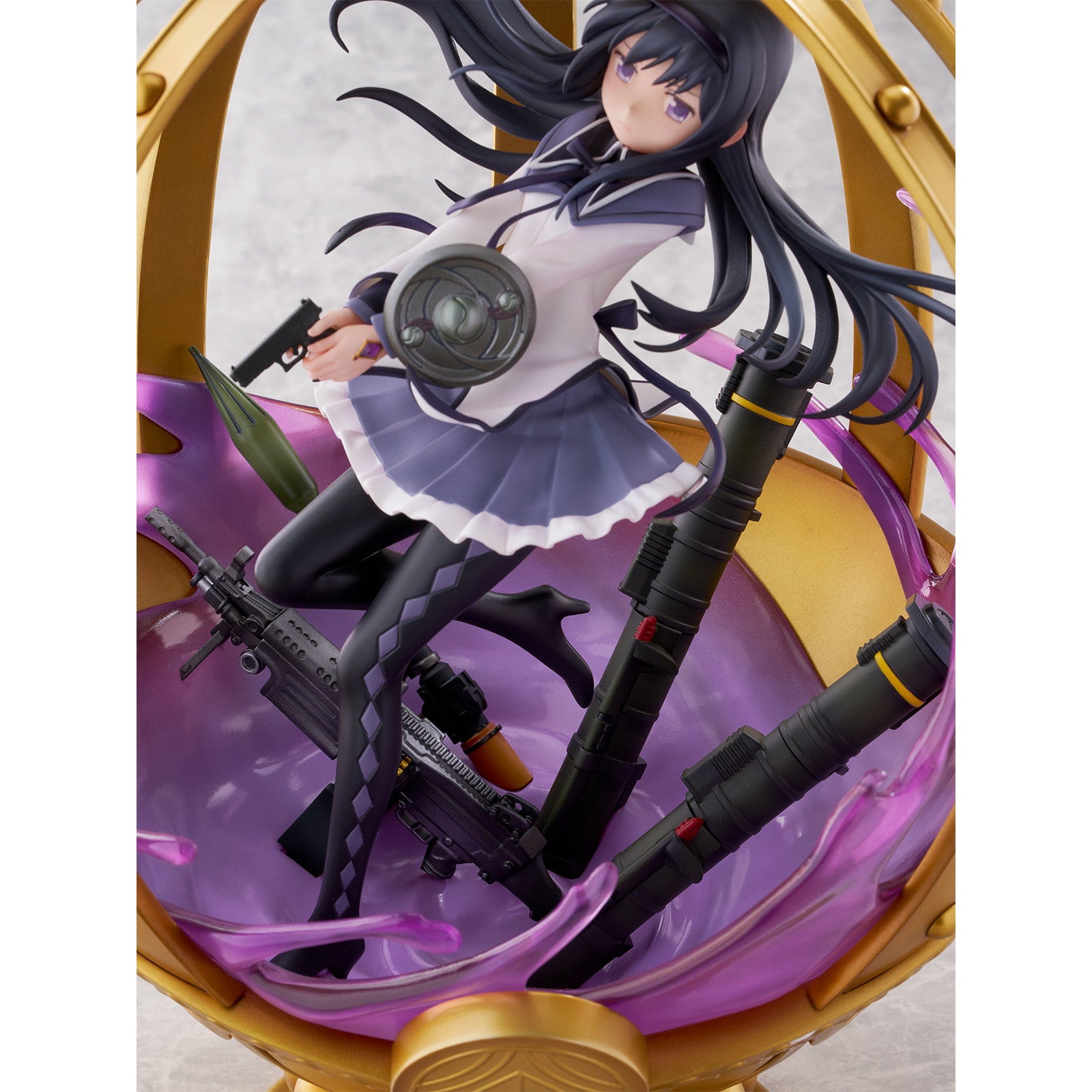 【予約安心出荷】[FIG] 暁美ほむら(あけみほむら) TVアニメ「魔法少女まどか☆マギカ」 1/7 完成品 フィギュア CyberZ(2026年5月)