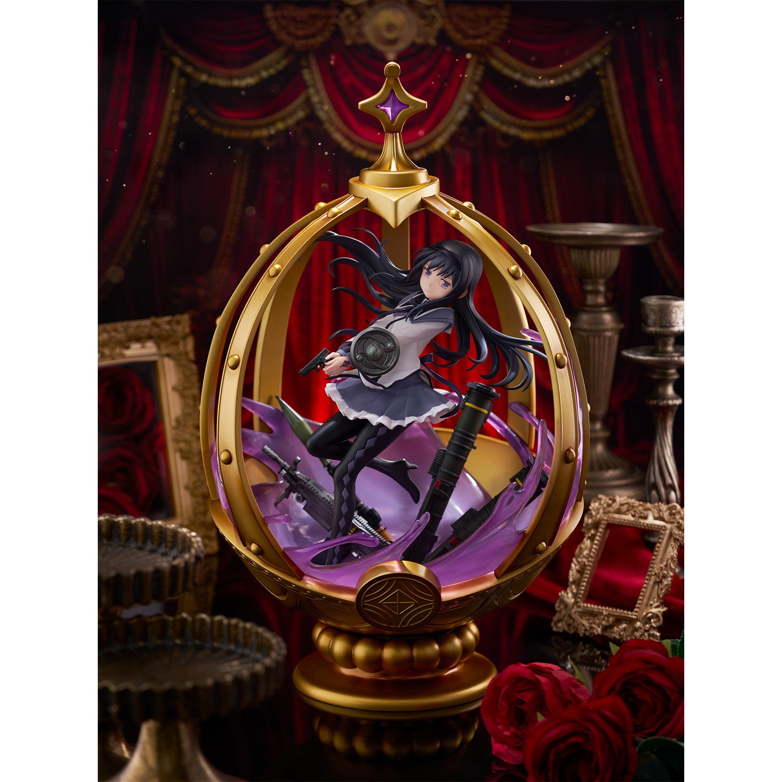 【予約安心出荷】[FIG] 暁美ほむら(あけみほむら) TVアニメ「魔法少女まどか☆マギカ」 1/7 完成品 フィギュア CyberZ(2026年5月)