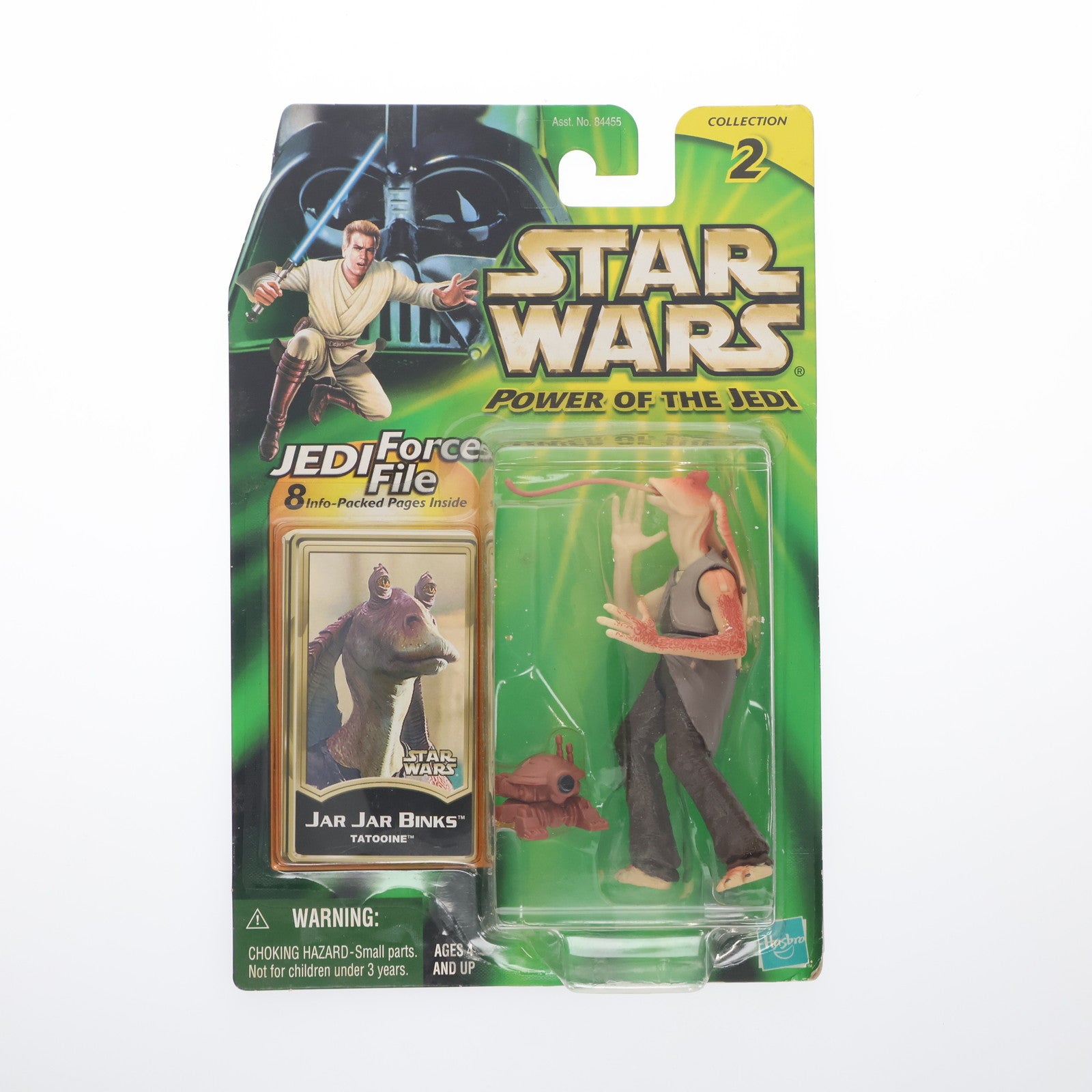 【中古即納】[FIG] スター・ウォーズ パワー・オブ・ザ・ジェダイ ジャー・ジャー・ビンクス STAR WARS エピソード1/ファントム・メナス 完成品 可動フィギュア(84455) ハズブロ(20230630)