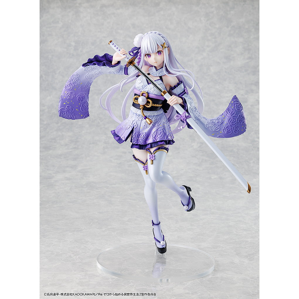 【予約安心出荷】[FIG] エミリア 戦装束ver. Re:ゼロから始める異世界生活 1/7 完成品 フィギュア KADOKAWA(カドカワ)(2025年12月)