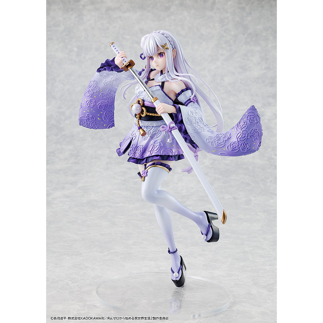 【予約安心出荷】[FIG] エミリア 戦装束ver. Re:ゼロから始める異世界生活 1/7 完成品 フィギュア KADOKAWA(カドカワ)(2025年12月)