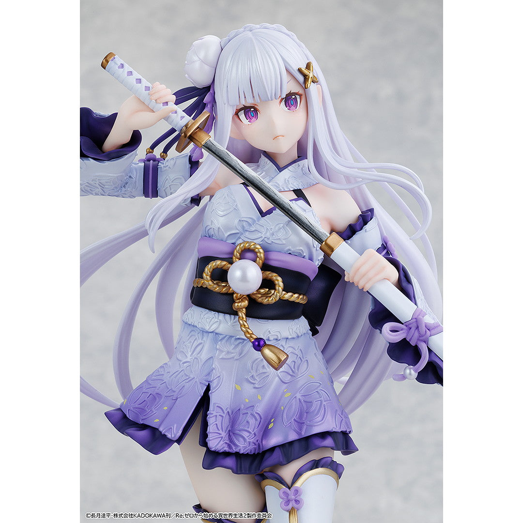 【予約安心出荷】[FIG] エミリア 戦装束ver. Re:ゼロから始める異世界生活 1/7 完成品 フィギュア KADOKAWA(カドカワ)(2025年12月)