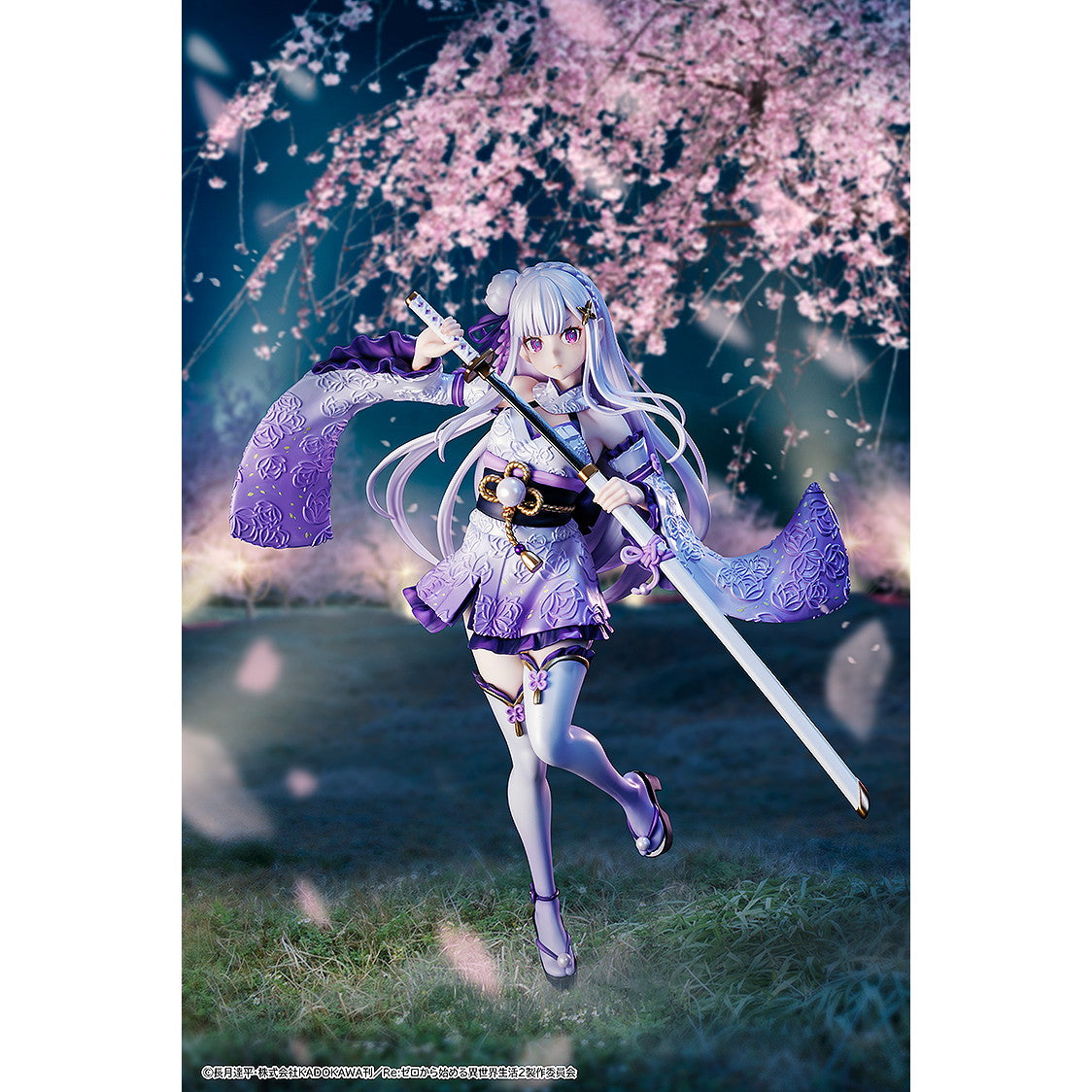 【予約安心出荷】[FIG] エミリア 戦装束ver. Re:ゼロから始める異世界生活 1/7 完成品 フィギュア KADOKAWA(カドカワ)(2025年12月)