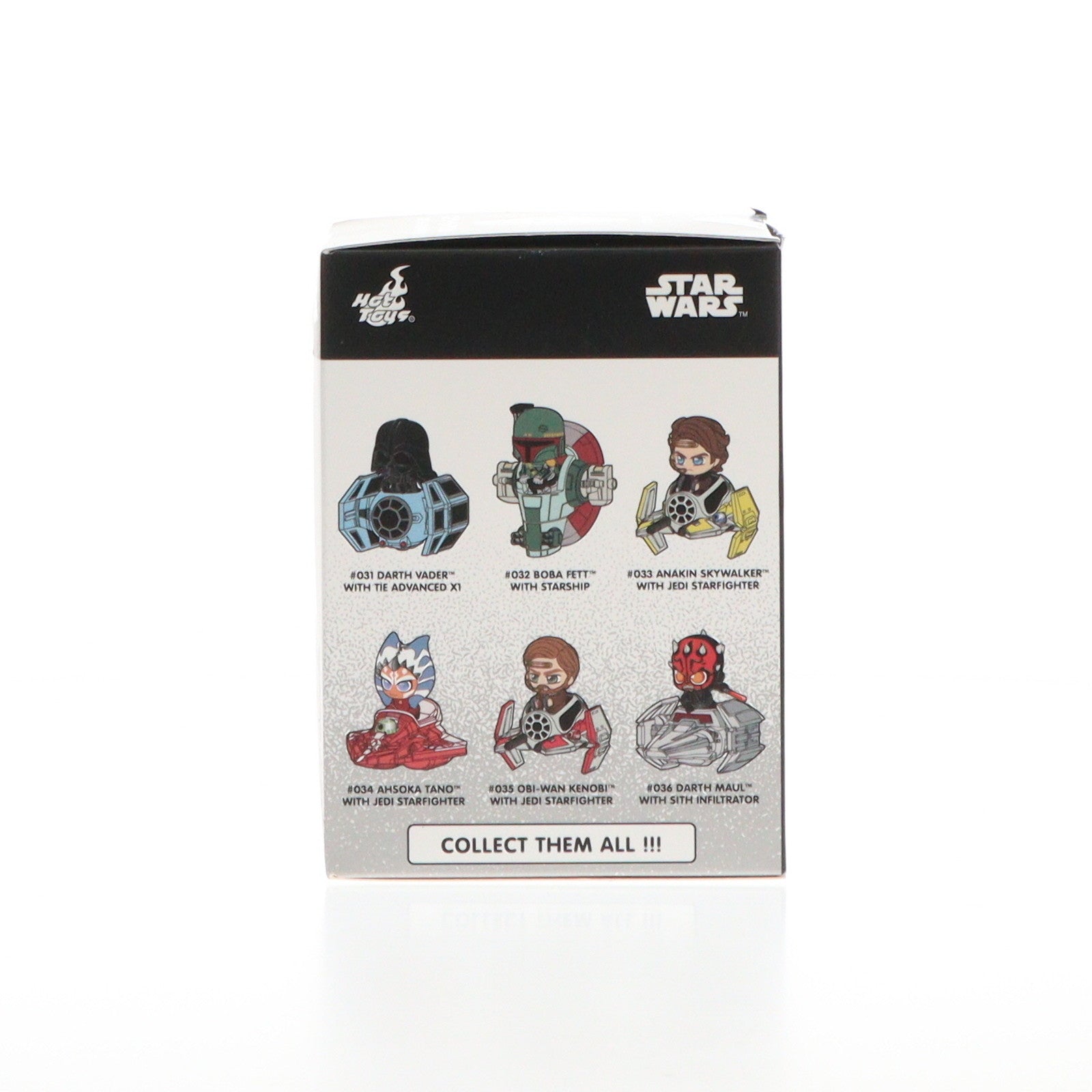【中古即納】[FIG] Cosbi(コスビ) スター・ウォーズ・コレクション #034 アソーカ・タノ&ジェダイ・スターファイター[アニメ『スター・ウォーズ:クローン・ウォーズ』] STAR WARS 完成品 フィギュア ホットトイズ(20241231)