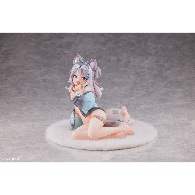 【予約安心出荷】[FIG] 色紙付属 おやすみおおかみ 灰乃(はいの) illustration by へんりいだ 1/6 完成品 フィギュア Vivify(ビビファイ)(2026年7月)
