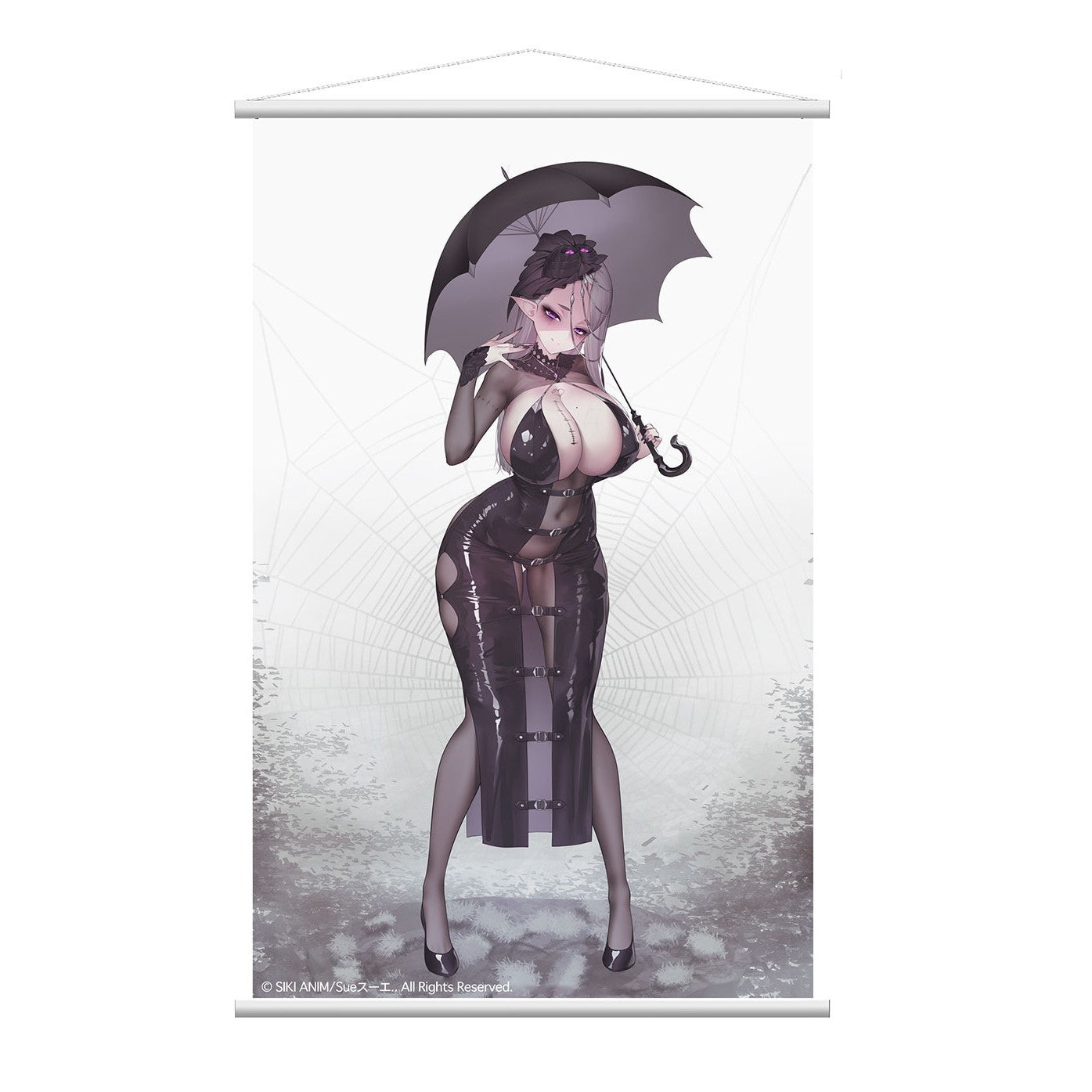 【予約安心出荷】[FIG] アクリルスタンド&タペストリー付属 未亡人 キリエ 豪華版 1/7 完成品 フィギュア Siki Anim(シキアニム)(2025年12月)