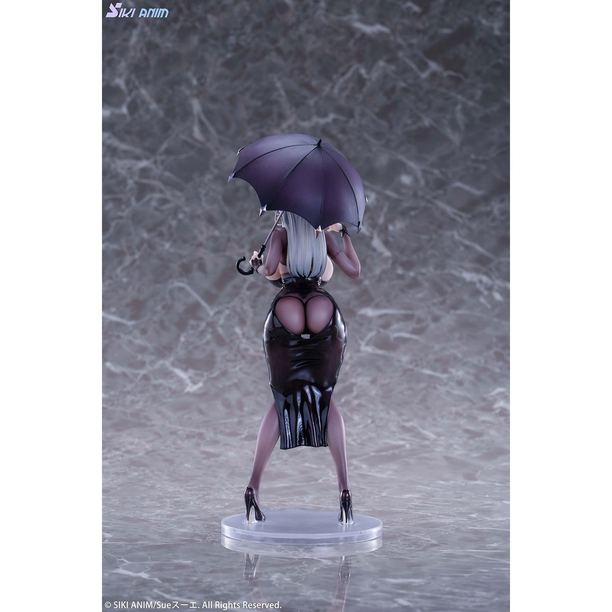 【新品】【お取り寄せ】[FIG] アクリルスタンド&タペストリー付属 未亡人 キリエ 豪華版 1/7 完成品 フィギュア Siki Anim(シキアニム)(20260131)