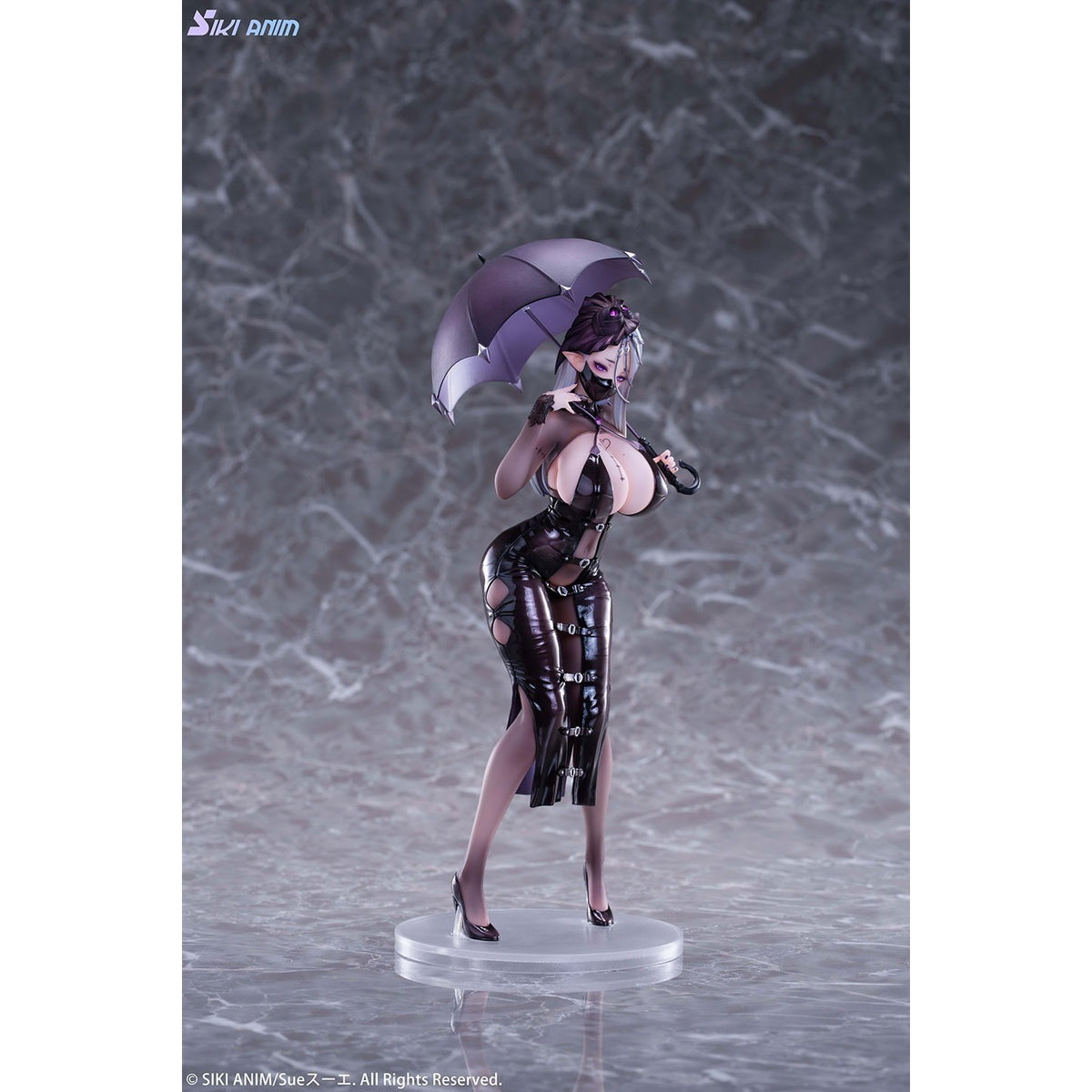 【新品】【お取り寄せ】[FIG] アクリルスタンド&タペストリー付属 未亡人 キリエ 豪華版 1/7 完成品 フィギュア Siki Anim(シキアニム)(20260131)