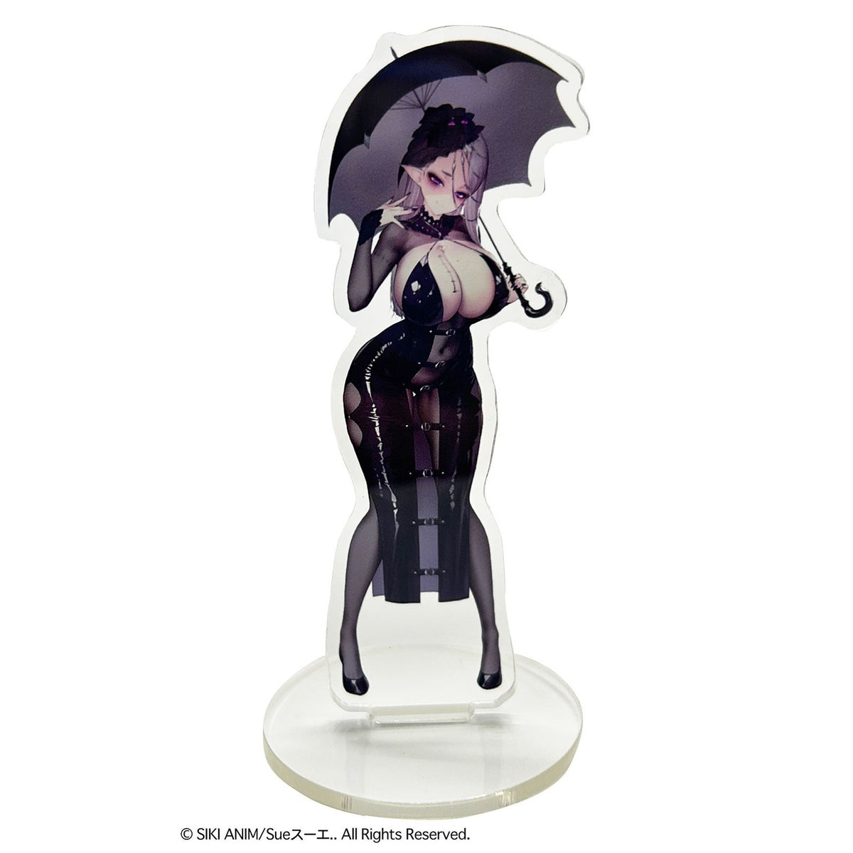 【新品】【お取り寄せ】[FIG] アクリルスタンド&タペストリー付属 未亡人 キリエ 豪華版 1/7 完成品 フィギュア Siki Anim(シキアニム)(20260131)
