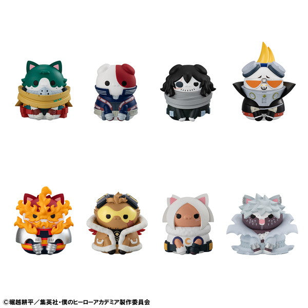 【予約安心出荷】[FIG] (BOX) MEGA CAT PROJECT ヒロアカニャンコNO.01 僕のヒーローアカデミア フィギュア(8個) メガハウス(2025年10月)