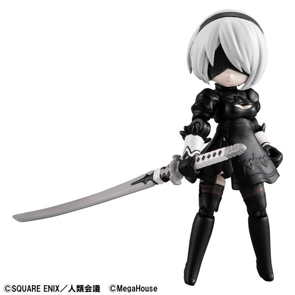 【新品即納】[FIG] デスクトップアーミー 2B NieR:Automata(ニーア オートマタ) Ver1.1a コラボ 完成品 可動フィギュア メガハウス(20251031)