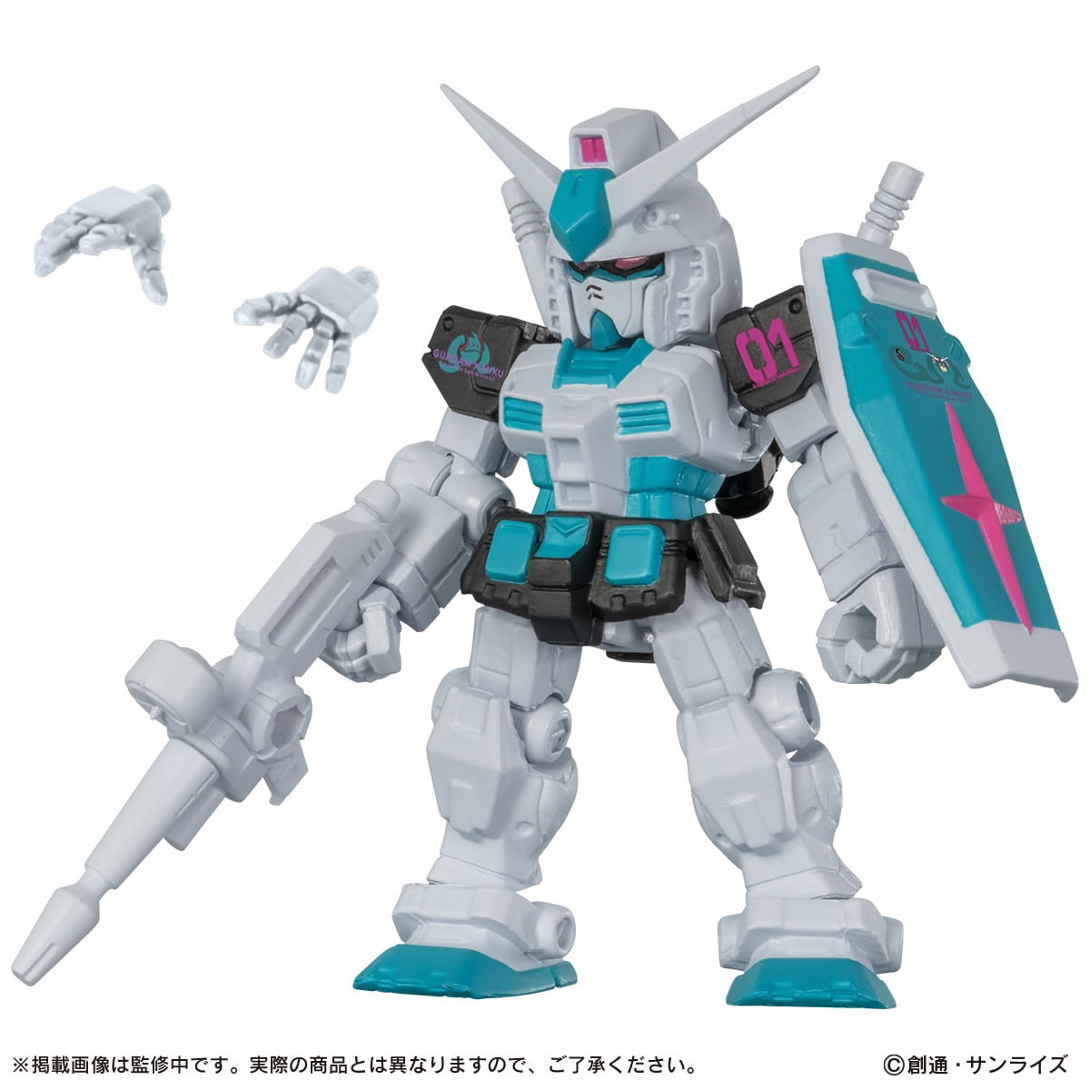【新品即納】[FIG] (BOX) 機動戦士ガンダム MOBILE SUIT ENSEMBLE(モビルスーツ アンサンブル) ～初音ミク color Ver.～ 可動フィギュア(10個) バンダイ(20250824)