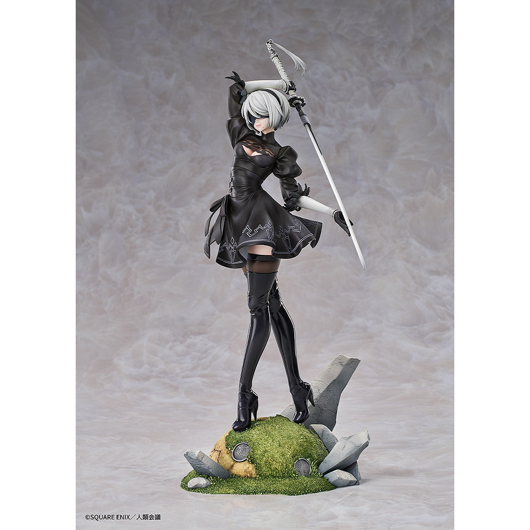 【中古即納】[FIG] 2B(ヨルハ二号B型) NieR:Automata(ニーア オートマタ) Ver1.1a 1/7 完成品 フィギュア グッドスマイルアーツ上海(20260205)