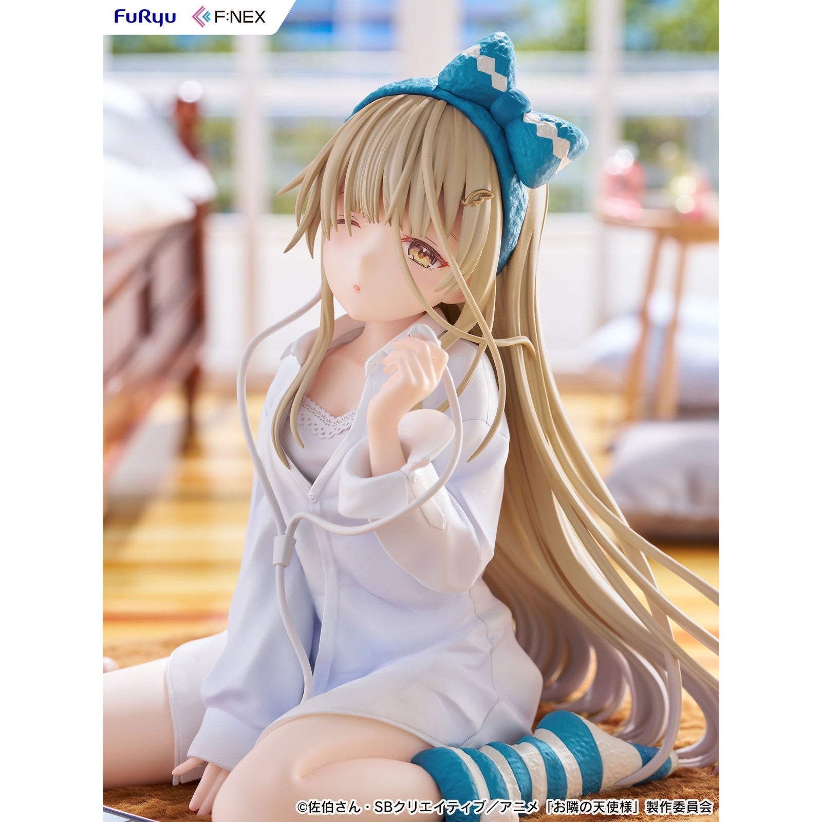 【予約安心出荷】[FIG] 椎名真昼(しいなまひる) リラックスver. 隣の天使様にいつの間にか駄目人間にされていた件 1/7 完成品 フィギュア(AMU-FNX1145) フリュー(2026年2月)