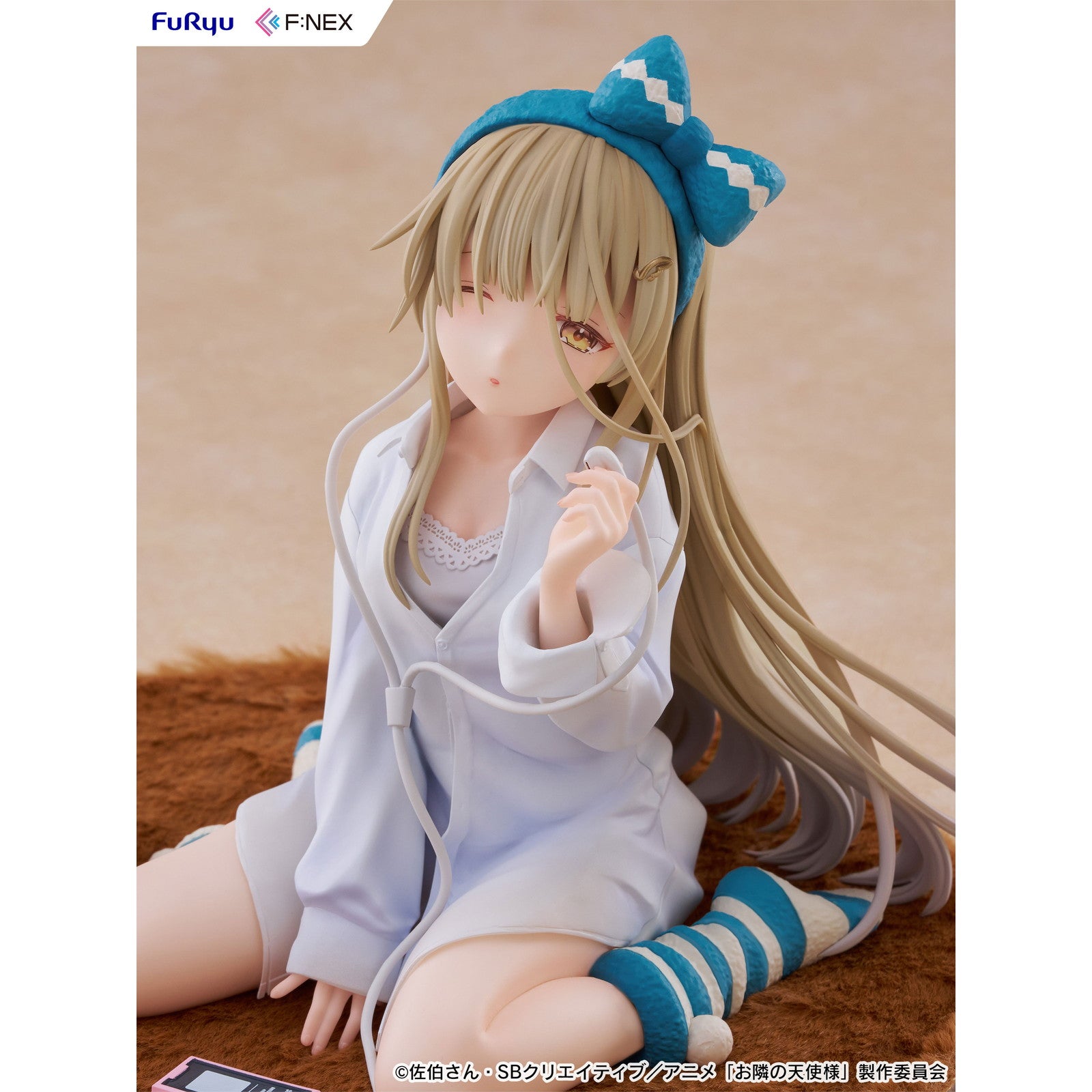 【予約安心出荷】[FIG] 椎名真昼(しいなまひる) リラックスver. 隣の天使様にいつの間にか駄目人間にされていた件 1/7 完成品 フィギュア(AMU-FNX1145) フリュー(2026年2月)
