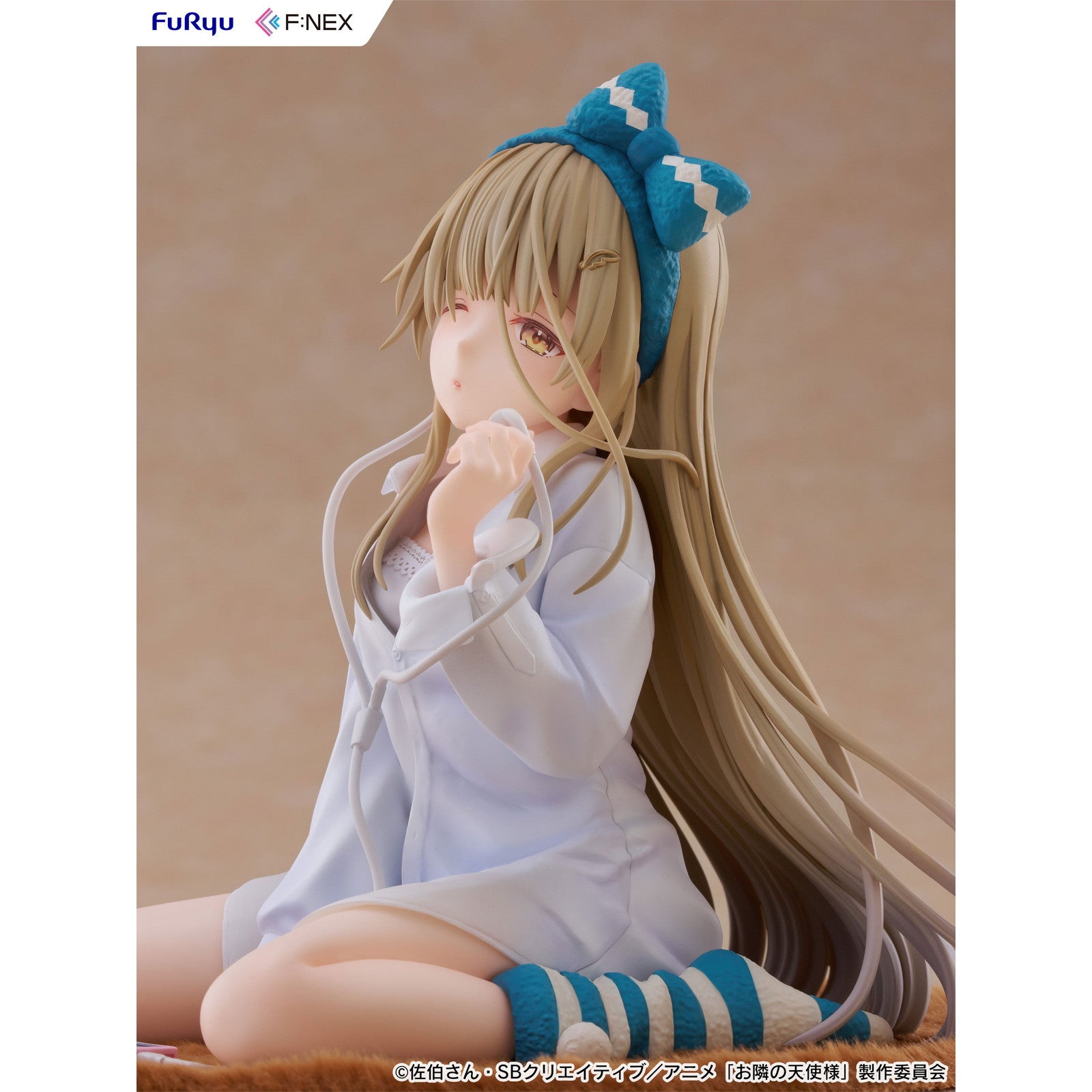 【予約安心出荷】[FIG] 椎名真昼(しいなまひる) リラックスver. 隣の天使様にいつの間にか駄目人間にされていた件 1/7 完成品 フィギュア(AMU-FNX1145) フリュー(2026年2月)