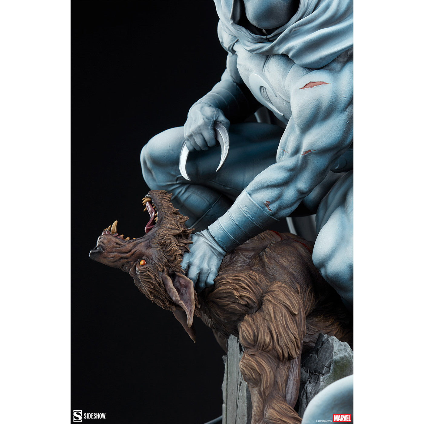 【新品即納】[FIG] プレミアム・フォーマット・フィギュア ムーンナイト(ウェアウルフ・バイ・ナイト) マーベル・コミック 完成品 フィギュア サイドショウ(20251231)