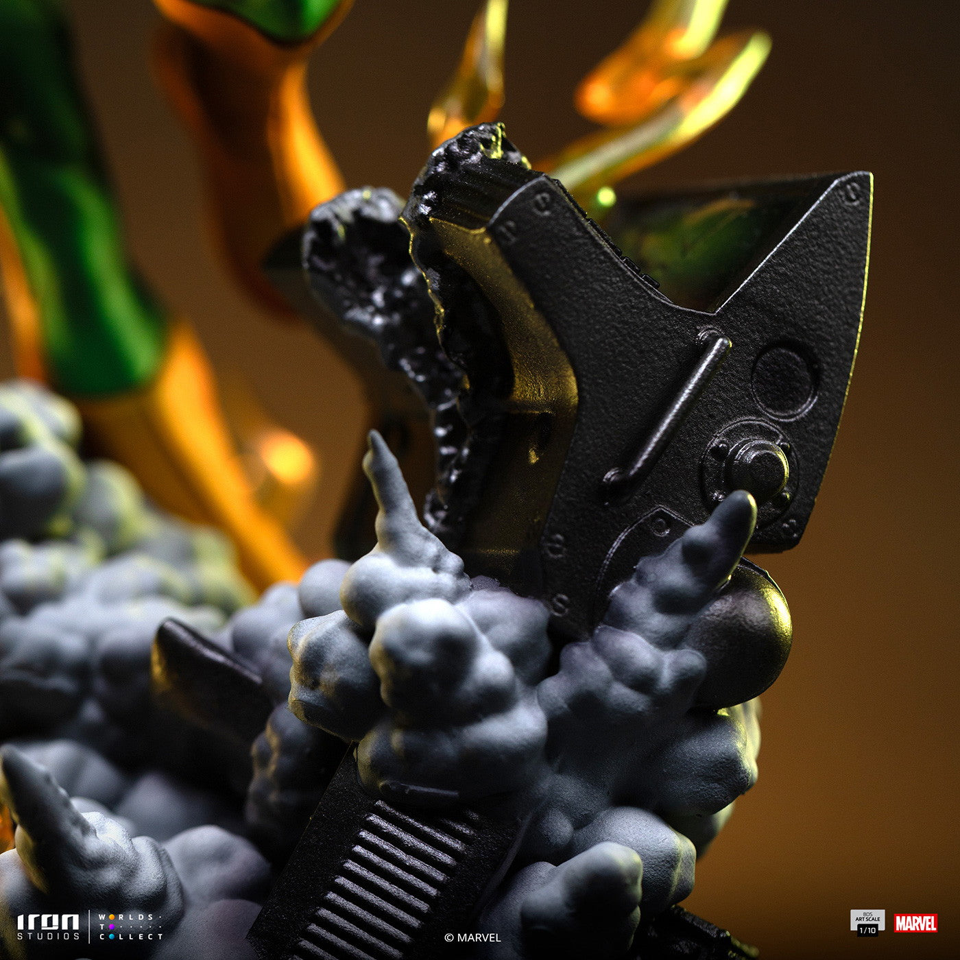 【新品即納】[FIG] バトルジオラマ・シリーズ エレクトロ[コミック] マーベル 1/10 スタチュー 完成品 フィギュア アイアンスタジオ(20251231)