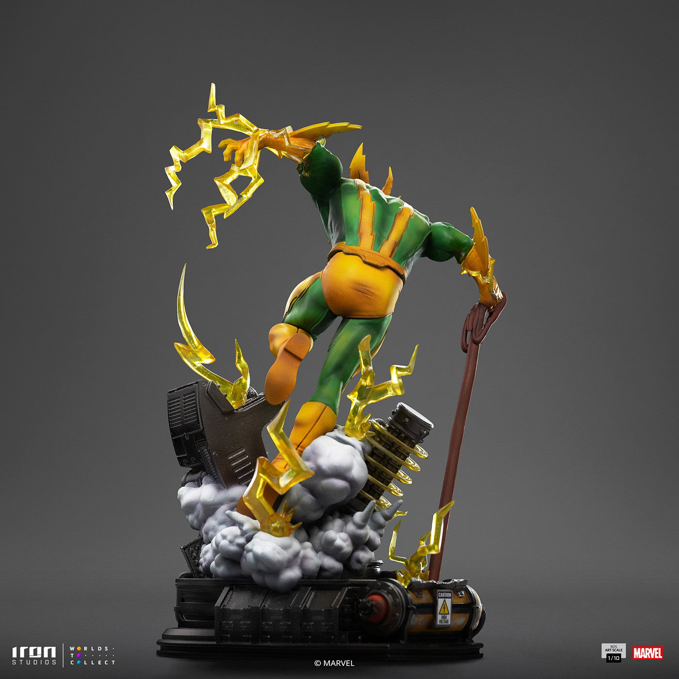 【新品即納】[FIG] バトルジオラマ・シリーズ エレクトロ[コミック] マーベル 1/10 スタチュー 完成品 フィギュア アイアンスタジオ(20251231)