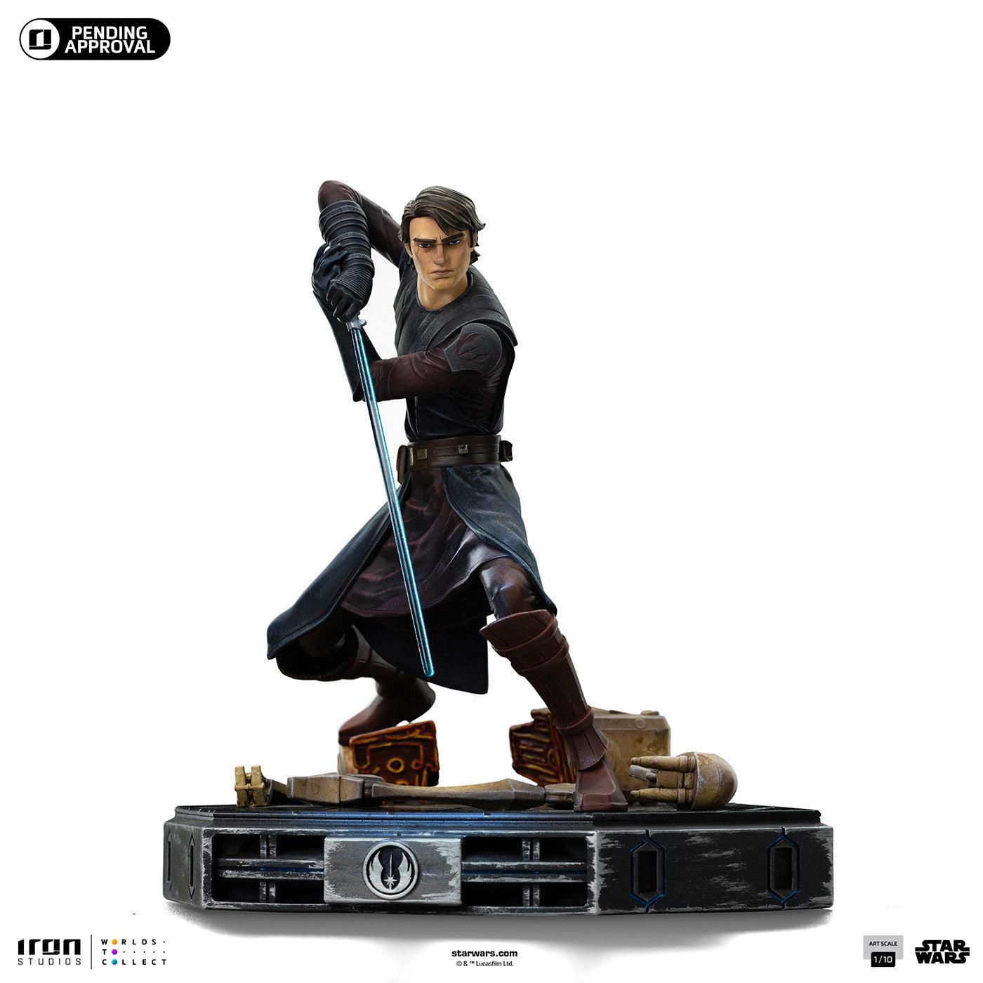 【予約安心出荷】[FIG] 「アートスケール」 アナキン・スカイウォーカー[アニメ『クローン・ウォーズ』] アイアン・スタジオ スタチュー STAR WARS(スター・ウォーズ) 1/10 完成品 フィギュア アイアンスタジオ(2025年12月)
