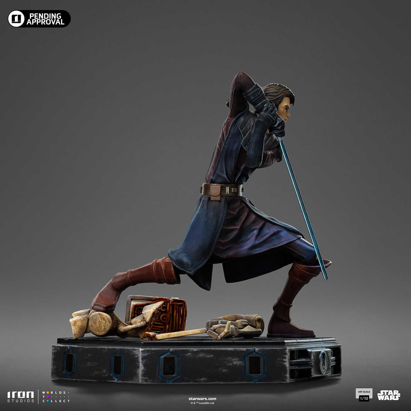 【予約安心出荷】[FIG] 「アートスケール」 アナキン・スカイウォーカー[アニメ『クローン・ウォーズ』] アイアン・スタジオ スタチュー STAR WARS(スター・ウォーズ) 1/10 完成品 フィギュア アイアンスタジオ(2025年12月)