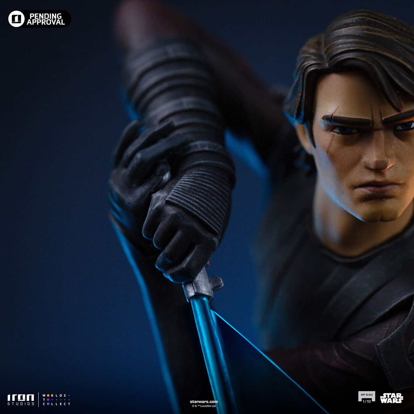 【予約安心出荷】[FIG] 「アートスケール」 アナキン・スカイウォーカー[アニメ『クローン・ウォーズ』] アイアン・スタジオ スタチュー STAR WARS(スター・ウォーズ) 1/10 完成品 フィギュア アイアンスタジオ(2025年12月)