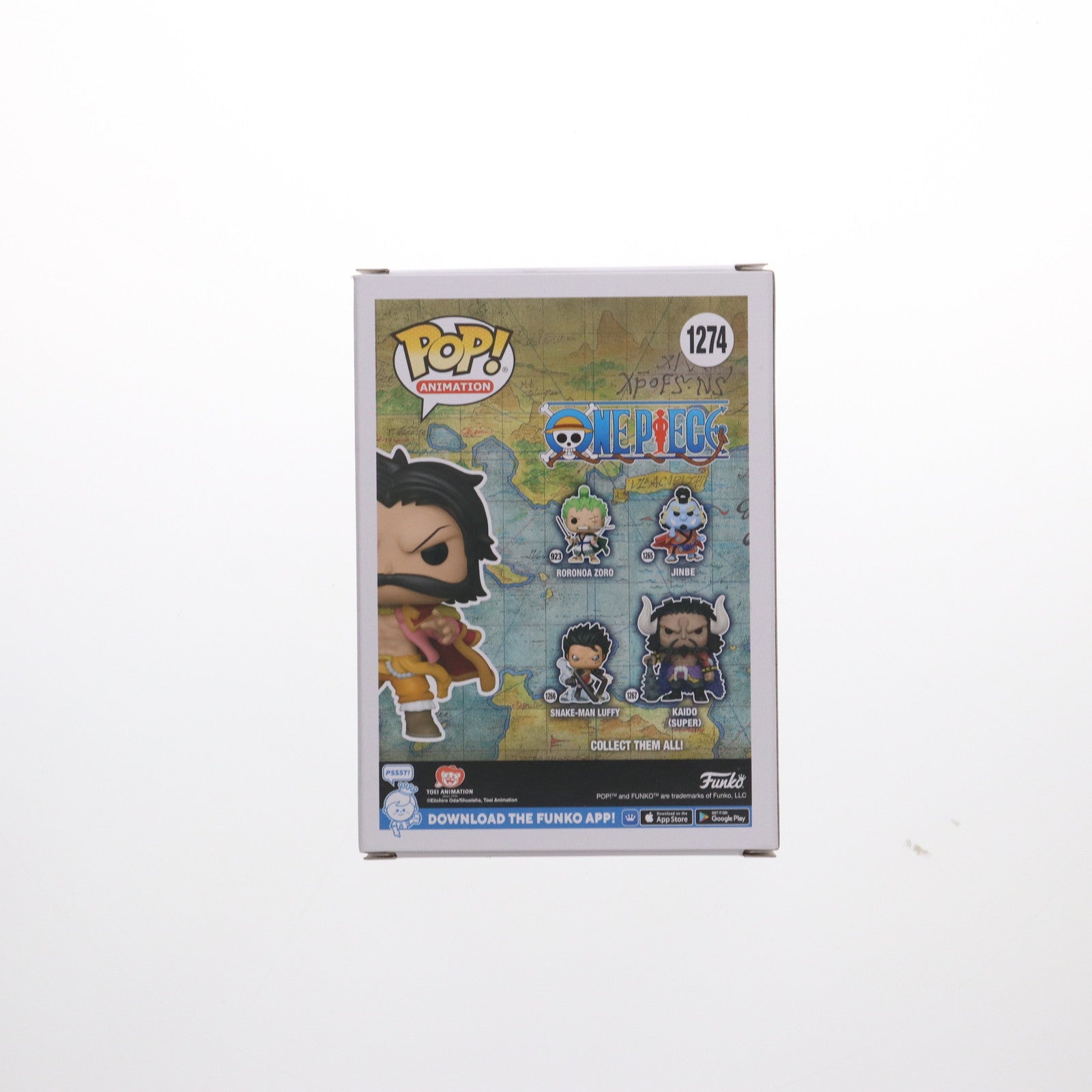 【中古即納】[FIG] FUNKOショップ限定 POP! ANIMATION 1274 ゴール・D・ロジャー ONE PIECE(ワンピース) 完成品 フィギュア FUNKO(ファンコ)(20231231)