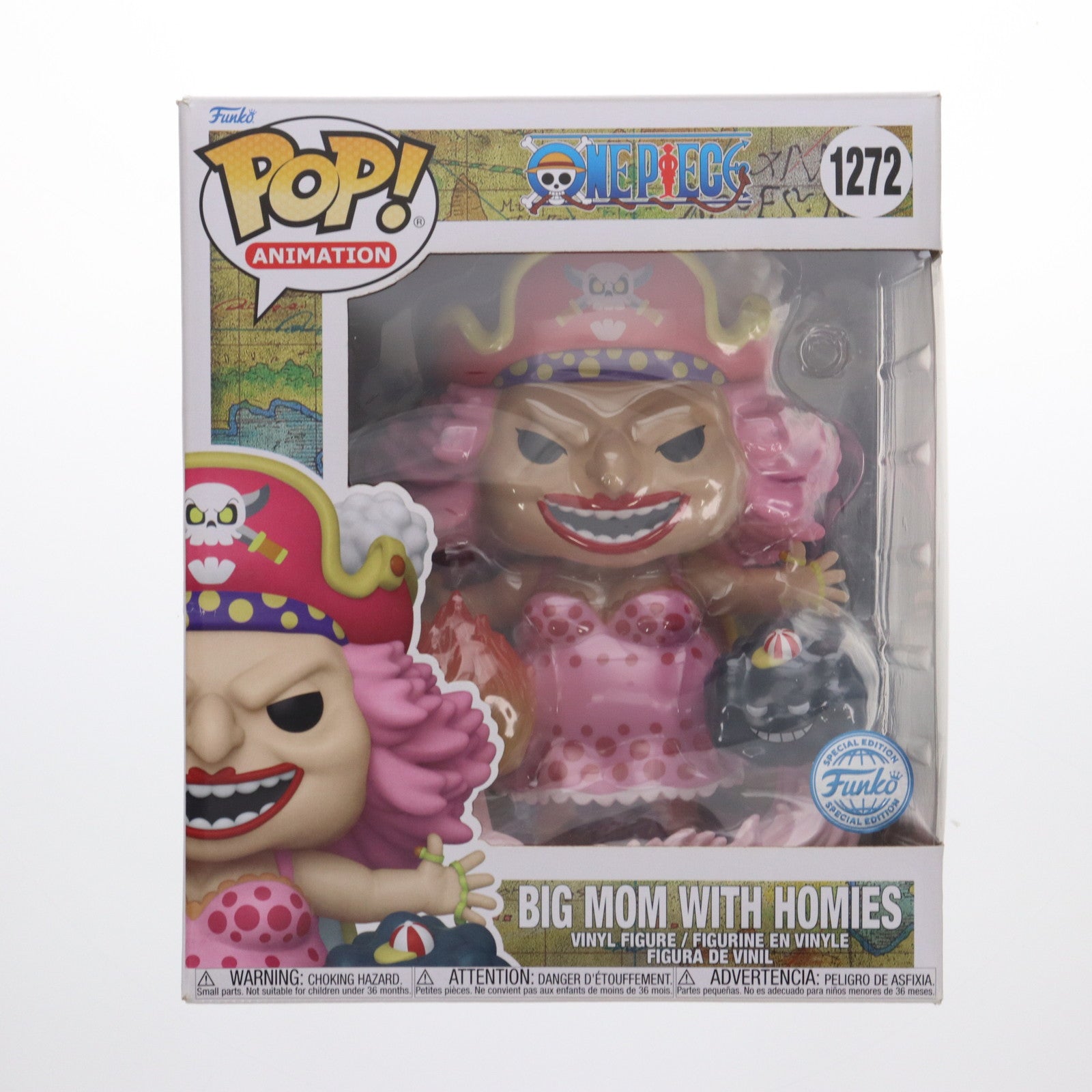 【中古即納】[FIG] POP! ANIMATION 1272 ビッグ・マム with ホーミーズ Funko Special Edition ONE PIECE(ワンピース) 完成品 フィギュア FUNKO(ファンコ)(20231231)