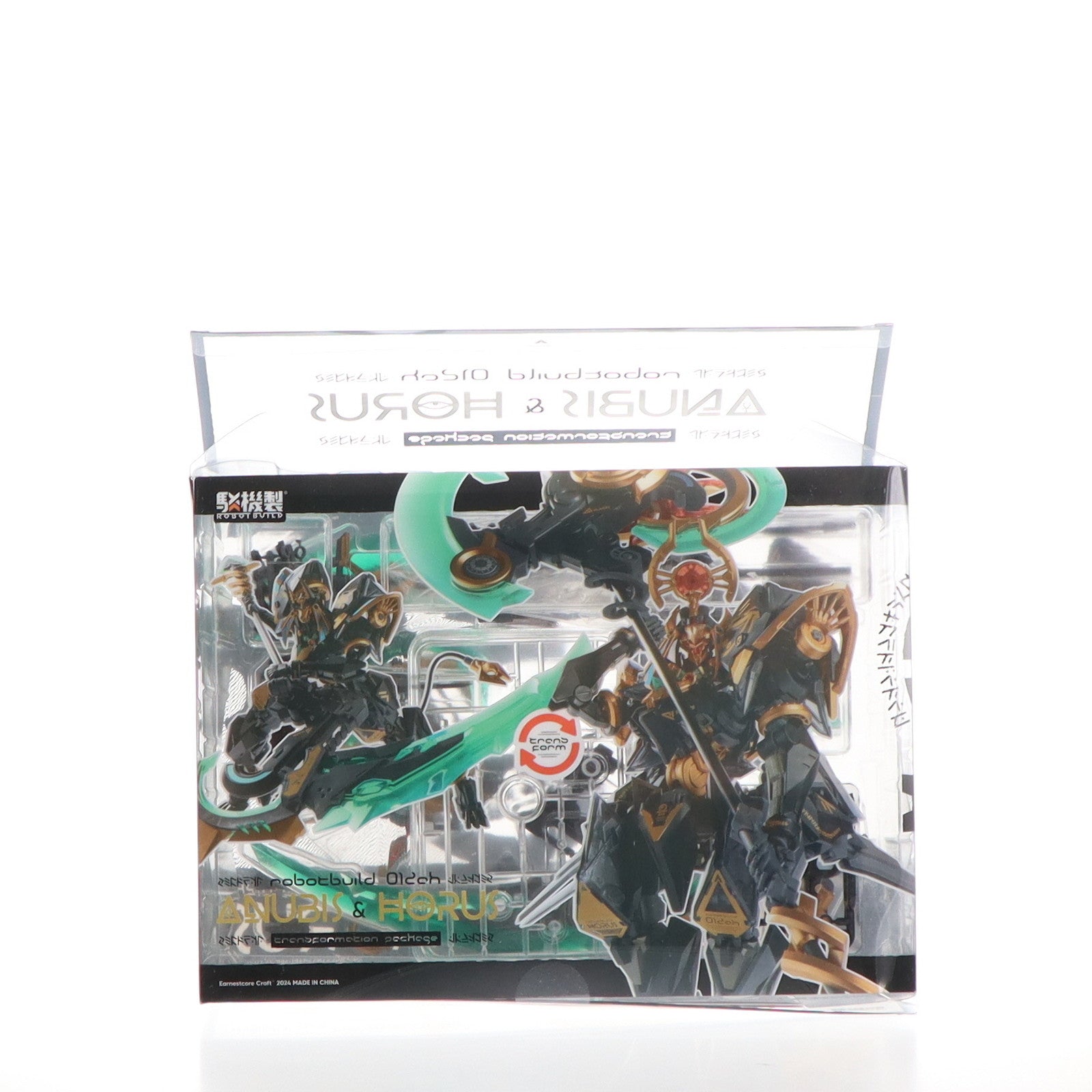 【中古即納】[FIG] ROBOT BUILDシリーズ RB-12ah ANUBIS & HORUS Transformation Package 阿努比斯&荷ル斯(アヌビス&ホルス) 完成品 可動フィギュア(KM-112)(海外流通版) 核誠治造(EARNESTCORE CRAFT/アニスコル)(20250131)