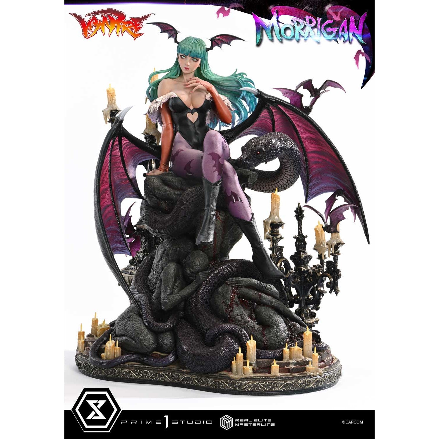 【予約安心出荷】[FIG] リアルエリートマスターライン モリガン ヴァンパイア 1/4 完成品 フィギュア(REMDKS-01) プライム1スタジオ(2026年10月)