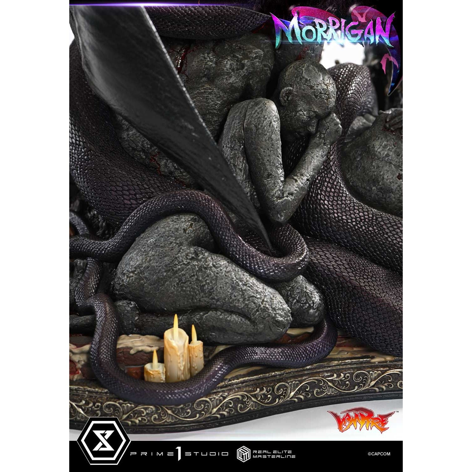 【予約安心出荷】[FIG] リアルエリートマスターライン モリガン ヴァンパイア 1/4 完成品 フィギュア(REMDKS-01) プライム1スタジオ(2026年10月)