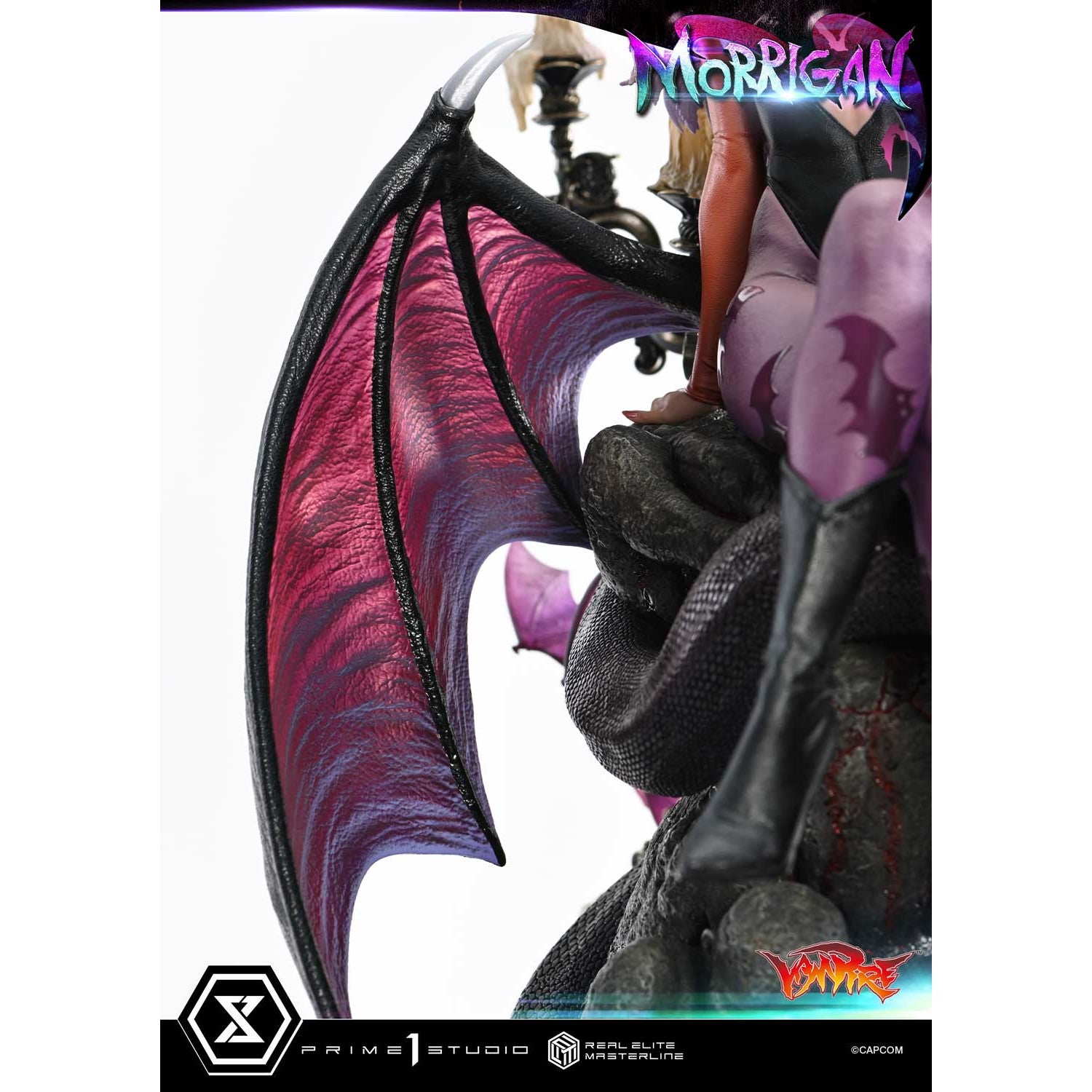 【予約安心出荷】[FIG] リアルエリートマスターライン モリガン ヴァンパイア 1/4 完成品 フィギュア(REMDKS-01) プライム1スタジオ(2026年10月)