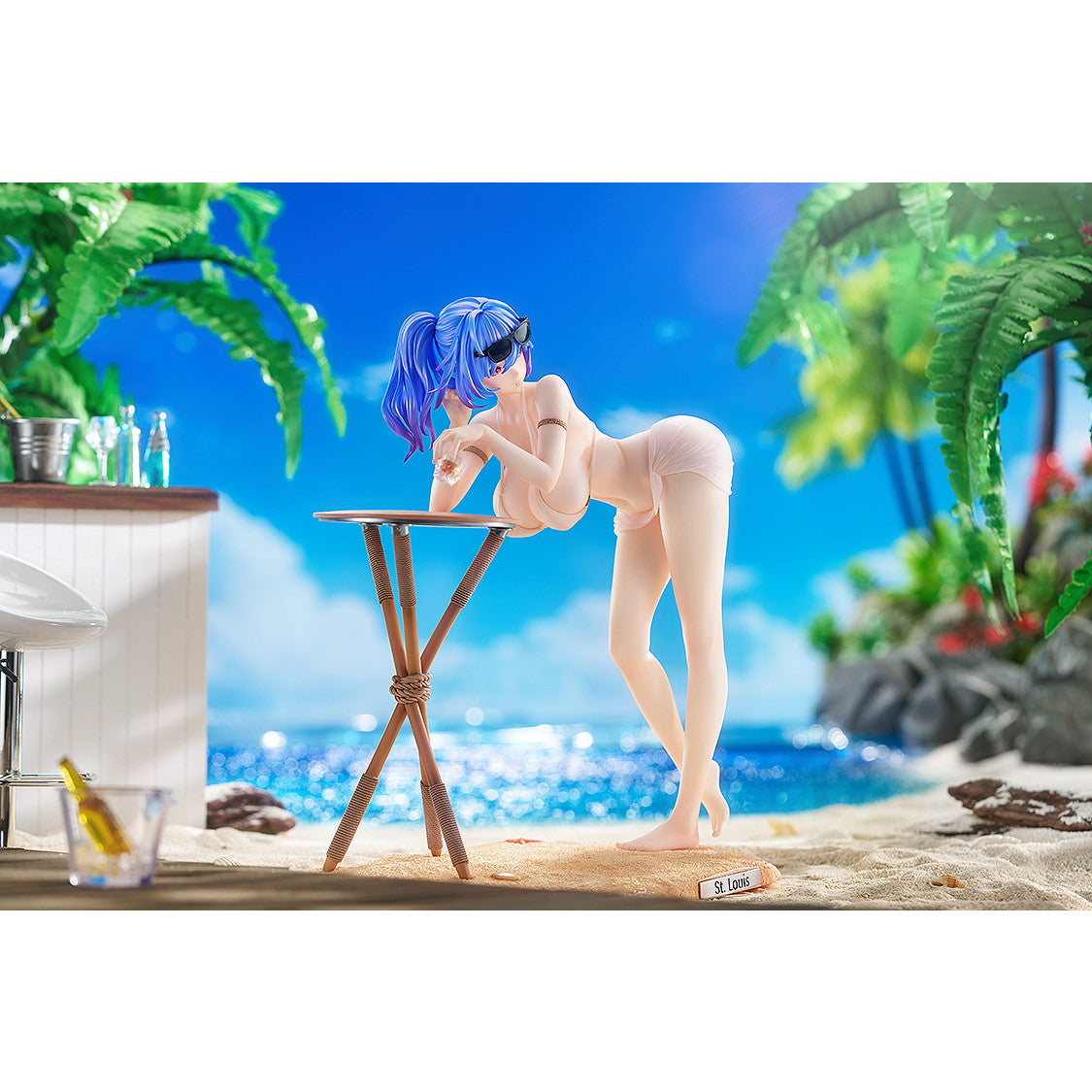 【中古即納】[FIG] セントルイス 水着Ver. アズールレーン 1/7 完成品 フィギュア グッドスマイルアーツ上海(20260606)