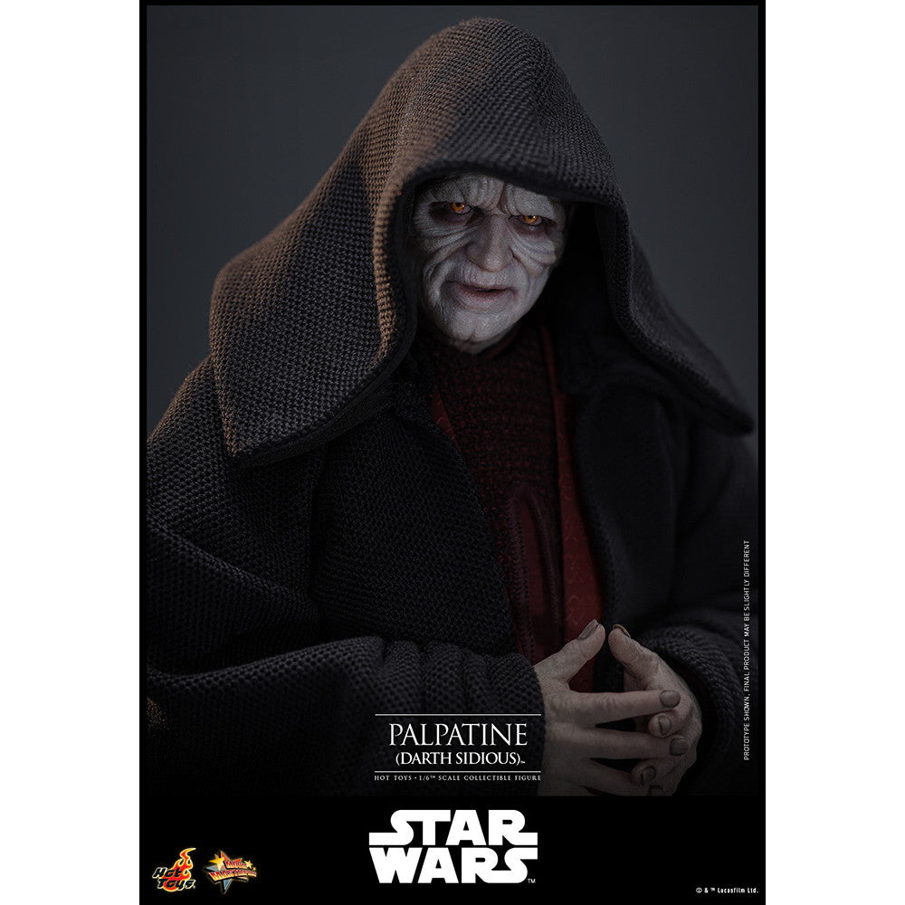 【予約安心出荷】[FIG] ムービー・マスターピース パルパティーン(ダース・シディアス) STAR WARS(スター・ウォーズ) エピソード3/シスの復讐 1/6 完成品 可動フィギュア(MM#805) ホットトイズ(2026年7月)