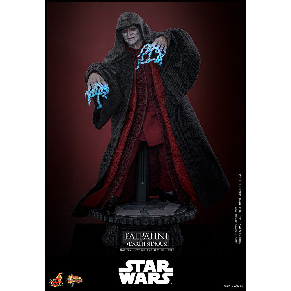 【予約安心出荷】[FIG] ムービー・マスターピース パルパティーン(ダース・シディアス) STAR WARS(スター・ウォーズ) エピソード3/シスの復讐 1/6 完成品 可動フィギュア(MM#805) ホットトイズ(2026年7月)