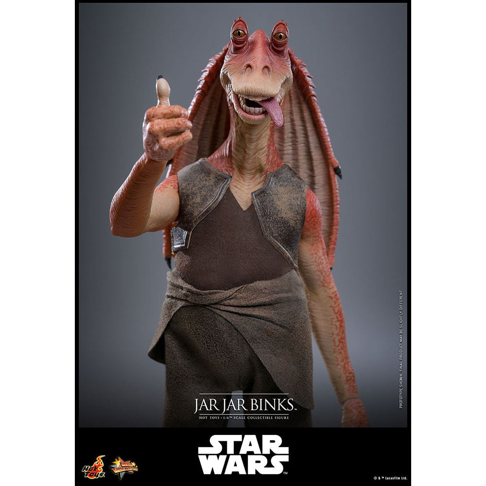 【予約安心出荷】[FIG] ムービー・マスターピース ジャー・ジャー・ビンクス STAR WARS(スター・ウォーズ) エピソード1/ファントム・メナス 1/6 完成品 可動フィギュア(MM#807) ホットトイズ(2026年8月)