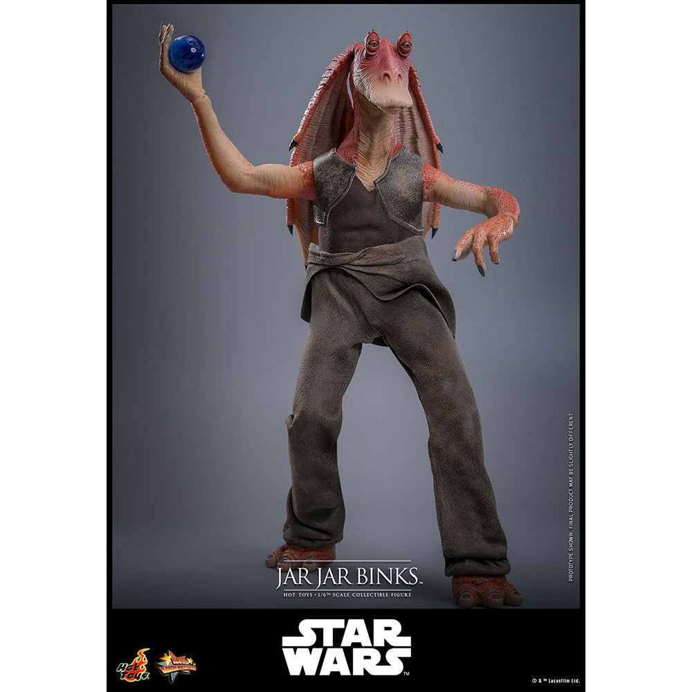 【予約安心出荷】[FIG] ムービー・マスターピース ジャー・ジャー・ビンクス STAR WARS(スター・ウォーズ) エピソード1/ファントム・メナス 1/6 完成品 可動フィギュア(MM#807) ホットトイズ(2026年8月)