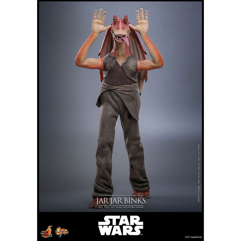 【予約安心出荷】[FIG] ムービー・マスターピース ジャー・ジャー・ビンクス STAR WARS(スター・ウォーズ) エピソード1/ファントム・メナス 1/6 完成品 可動フィギュア(MM#807) ホットトイズ(2026年8月)