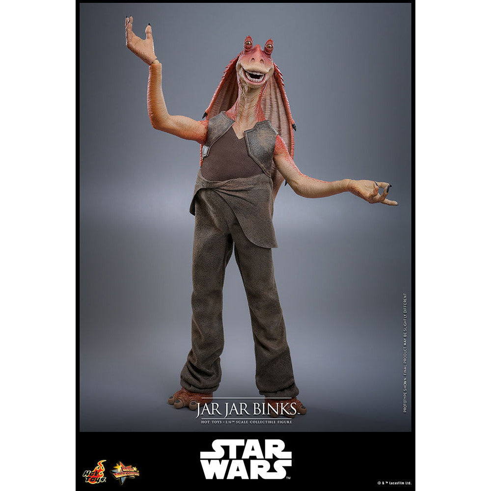 【予約安心出荷】[FIG] ムービー・マスターピース ジャー・ジャー・ビンクス STAR WARS(スター・ウォーズ) エピソード1/ファントム・メナス 1/6 完成品 可動フィギュア(MM#807) ホットトイズ(2026年8月)