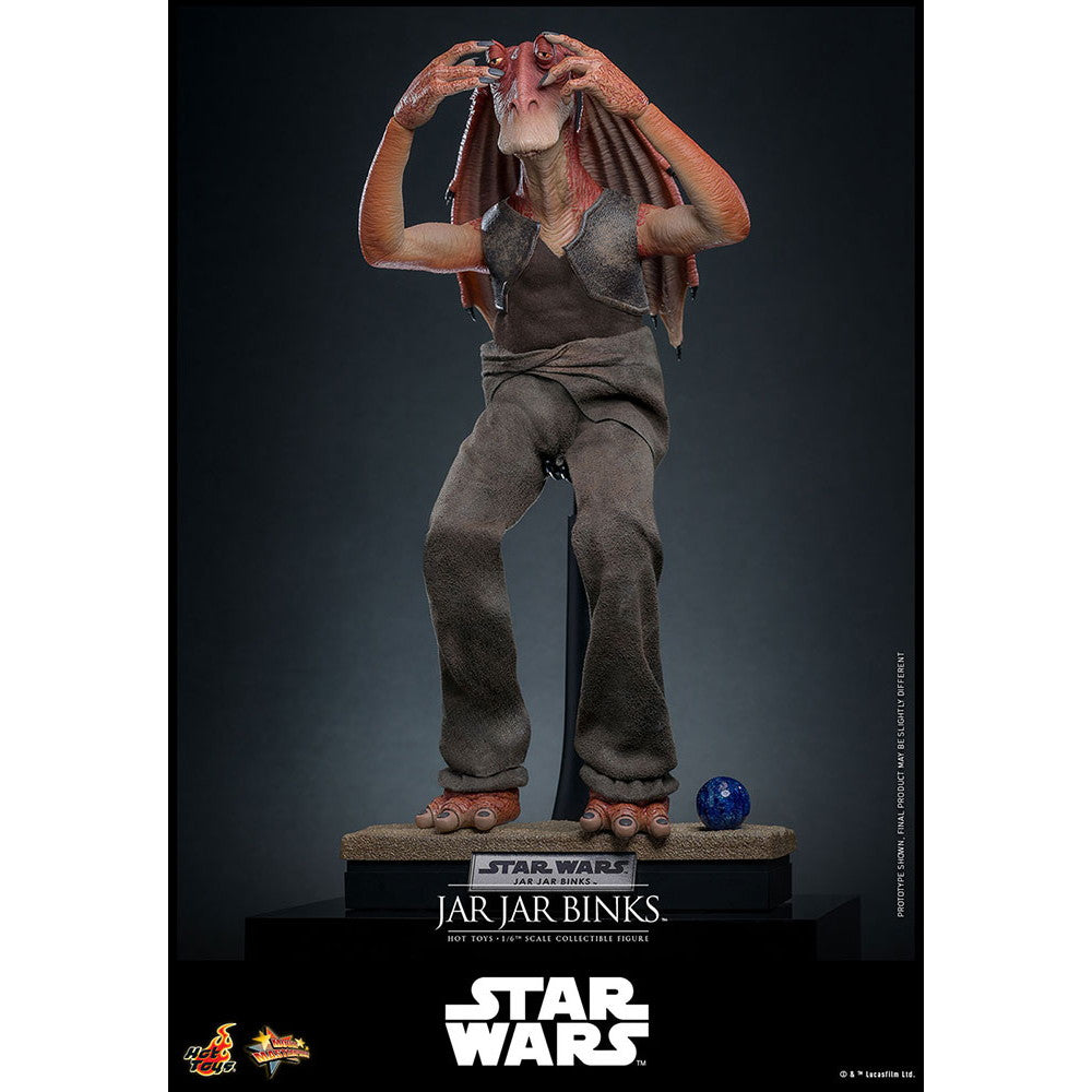 【予約安心出荷】[FIG] ムービー・マスターピース ジャー・ジャー・ビンクス STAR WARS(スター・ウォーズ) エピソード1/ファントム・メナス 1/6 完成品 可動フィギュア(MM#807) ホットトイズ(2026年8月)