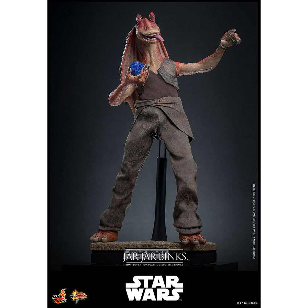 【予約安心出荷】[FIG] ムービー・マスターピース ジャー・ジャー・ビンクス STAR WARS(スター・ウォーズ) エピソード1/ファントム・メナス 1/6 完成品 可動フィギュア(MM#807) ホットトイズ(2026年8月)